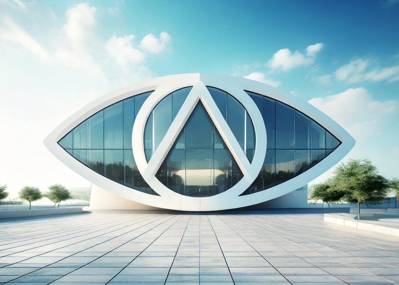 Firefly minimalist building 2039